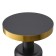 Coffee table from 350 × 350 × 510 mm, black color