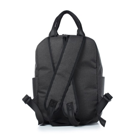 Youth backpack, synthetic fabric, 275x385x140 cm, black-2