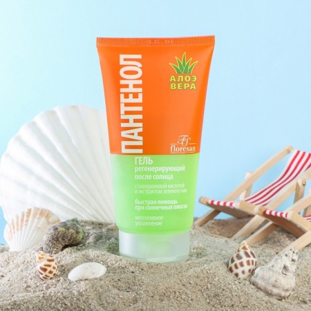 Gel regenerating after the sun "Panthenol", with Aloe Vera, 150 ml