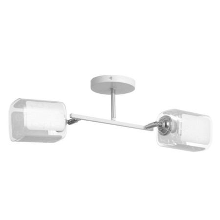 Iris chandelier 2he27 40W Belo-chromium 45x26x27 cm Bayerlux-4
