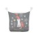 Organizer in a bath on suction cups "New Year's cat", for storing toys and trifles, size 33x39 cm