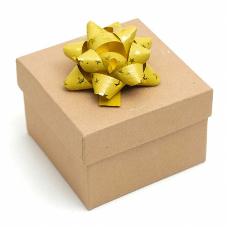 Bant star No. 7.5, packing 8 pcs., Metalik with a pattern, mix-5