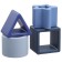 Developing toy - sorter “Study figures”, food silicone, blue color, Mum & Baby