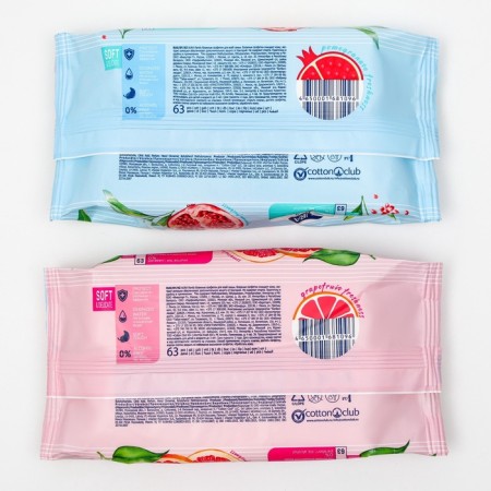 Wet Aura napkins, refreshing for the whole family, 63 pcs.-4