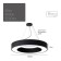 LED LED GEOMETRIA Ring 56W 4000K 4200LM IP40 80x80x8 black