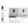 Lamp 1x50W GU10 5.5x5.5x10 cm, gray color