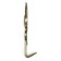 Hook furniture tundra TKO013, one -rod, bronze, 20 pcs