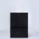 Gift Paper Package with glitter Black, 15 x 8 x 21 cm