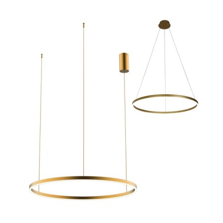 Suspension "Thor", size 80x80x150 cm, 50W, LED, 3000K