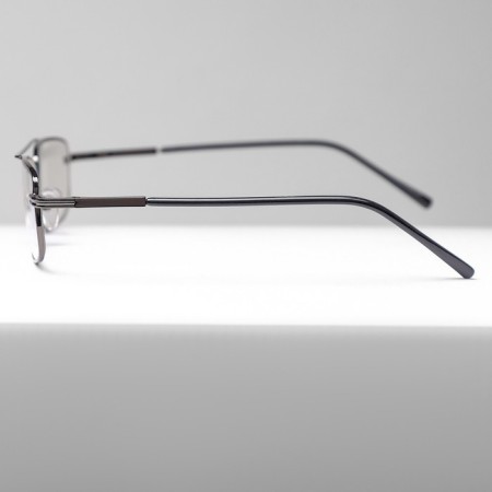 Ready glasses east 9882 photochromic, gray color, bending pipe, -3.5-3
