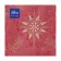 New Year's napkins Paper Pro Prestige "Christmas Star", 3 layers, 33x33 cm, 20 pcs