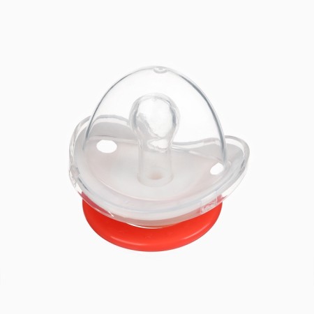 Set: nipple - a dummy with the holder of Koala, classic, +6 months, coral color-7