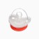 Set: nipple - a dummy with the holder of Koala, classic, +6 months, coral color