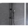 Lemark Tropic LM7002BL bath mixer, single -leaf, tropical shower, black