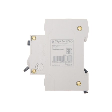 Switch aut. Dif. AVDT SE City9 Set, 1p+N, C, 10 A, 4.5 KA, 30 mA, AC, 230 V-3