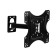 Kronstein Luazon Kron-76, for TV, inclined-horned, 14-42 ", 60-200 mm from the wall, black