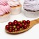 Sprinking confectionery with glitter "Brill": gold, red, 1.5 kg