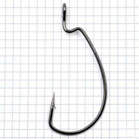 The hook KOI Magna Super Lock Worm, size 120 Int, BN color, offset 2 pcs.