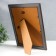 Plastic photo frame "Emma" 15x20 cm, brown