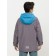 Vetrovka for boys, height 134 cm, gray color
