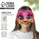 Carnival mask "Sweet snake", 24.8 x 16.3 cm