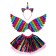 Carnival set "Unicorn", 3 objects: rim, wings, skirt