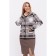 Female suit, size 48, coffee color
