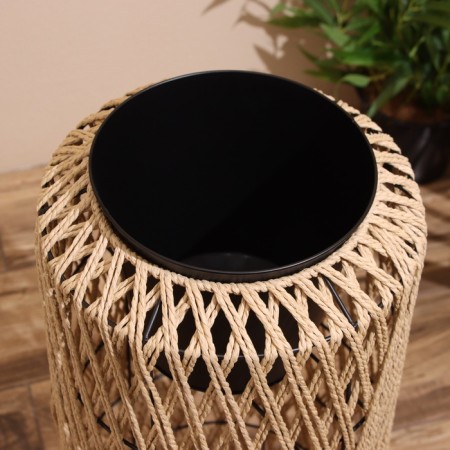 A set of wicker pots, 2 pcs, 31x31x69/20x20x51 cm-2