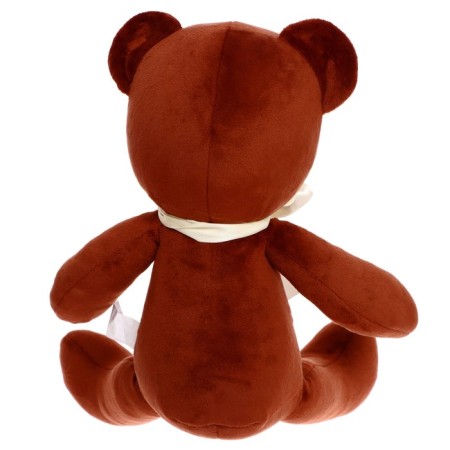Soft toy "Bear Bloom with a ribbon", brown color, 25 cm-2