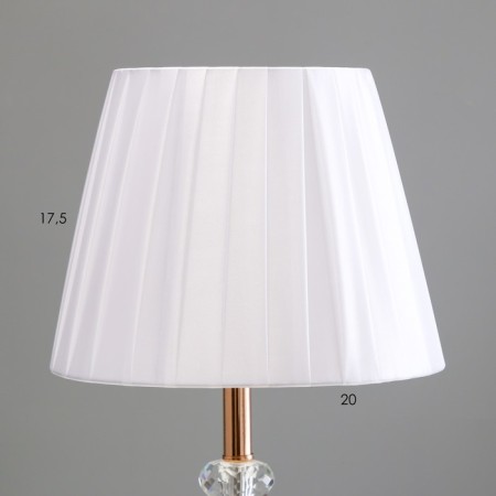 Lesia table lamp E14 40W gold 22x22x40 cm-3