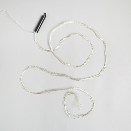 Girlynda "Horse tail" 8 threads of 2 m, IP20, silver thread, 160 LED, glow of multi, USB-6