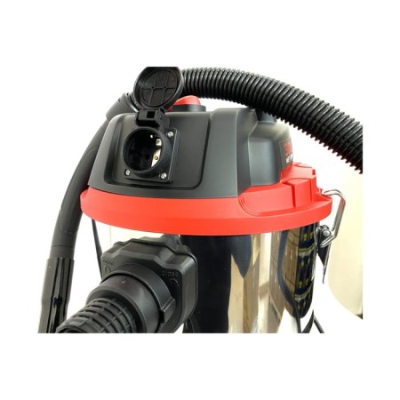 Building vacuum cleaner Crown CT42034, 1400 W, 30 l, socket, dry and wet cleaning-3