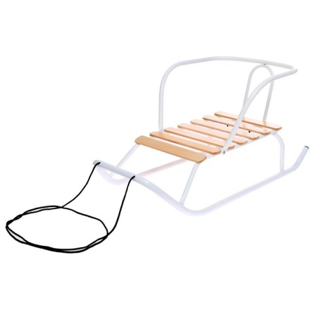 Sled "breeze 1", white color