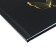 Universal diary for grades 1-11, "butterflies. Golden foil", solid cover 7BC, matte lamination, foil embossing, 40 sheets
