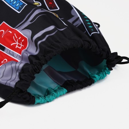 Back for shoes on the lace, black/multi -colored color-2