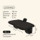 MACLAY inflatable car mattress, 135x85x45 cm, with a pump