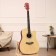 Acoustic guitar Music Life QD-H41Q-BB beige