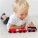 Children's train "Cargo locomotive and 2 cars", on batteries