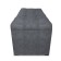 Puff with a lid and weighting, 800 × 400 × 420 mm, Dakota velor, Grey color