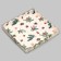 Bearbox, confectionery packaging, "Happy New Year!", 21 x 21 x 3 cm, New Year