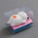 Anthistress label "cat", white color