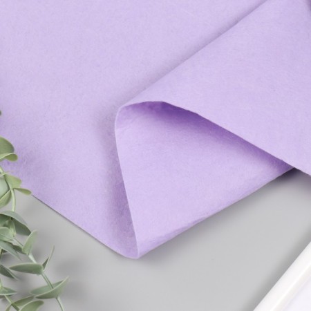 Soft 1 mm felt in the rolon "wisteria" 50x70 cm