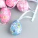 Decor Easter suspension "Egg - Polyanka" set 12 pcs egg 3x4 cm