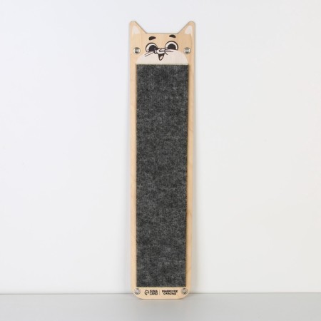 Plywood clawberry with a “cat”, 50 x 11 cm-4