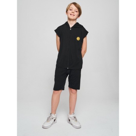 Sports suit for a boy, height 152 cm, dark blue color-2