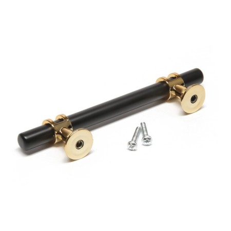 CAPPIO RSC003 RECOLILING, M/O 96 mm, D = 12 mm, black color with gold, 4 pcs.-8