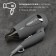 Hairdryer Scarlett SC074, 1400 watts, folding handle, 2 speeds, gray