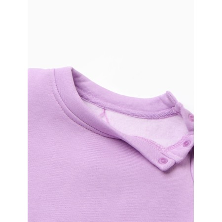 Svitshot Bodi Children's minku, lilac color, height 80-86-1