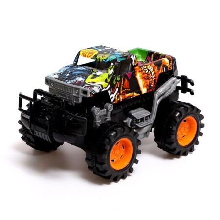 Radio controlled machine "Pickup", works on batteries, color mix-7