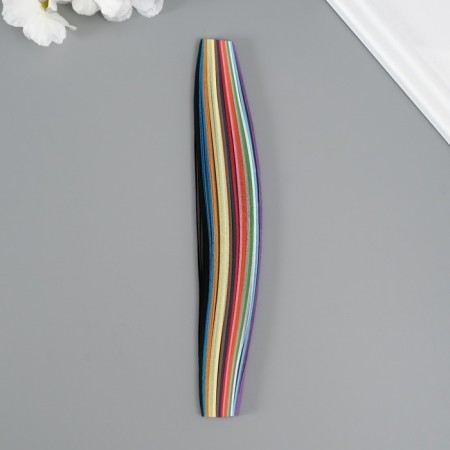 A set of quilling tools (170 half..0.0.5 cm, glue, needles, ruler, tweezers, in.D./sq.) 21x30cm-7